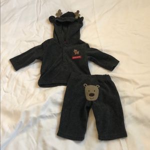 Newborn Christmas outfit by Carters